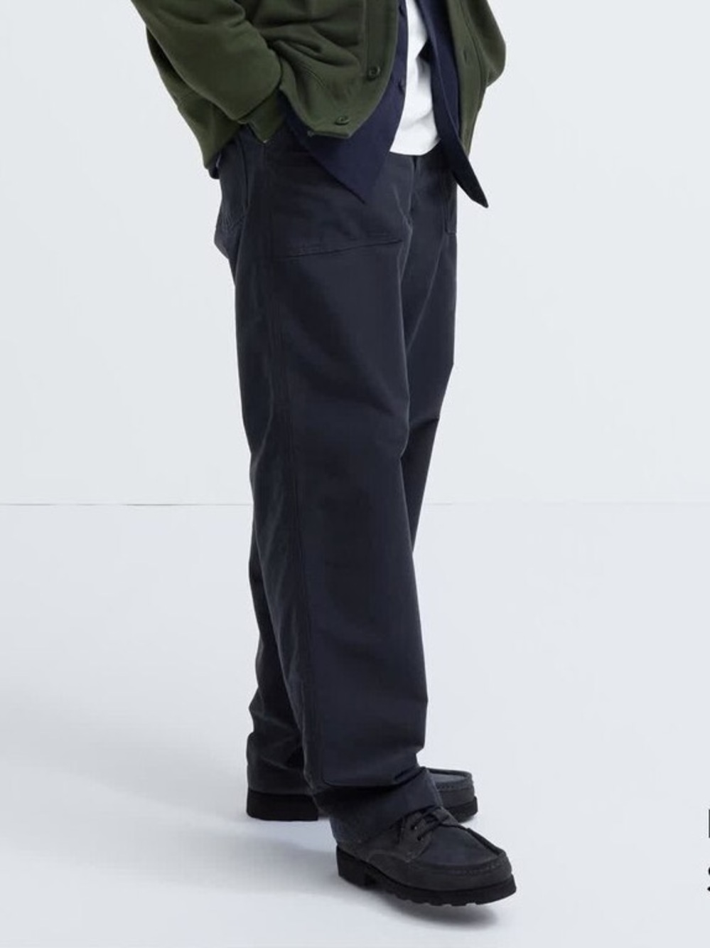 Uniqlo Utility Work Pants Navy Men’s Unisex Women’s